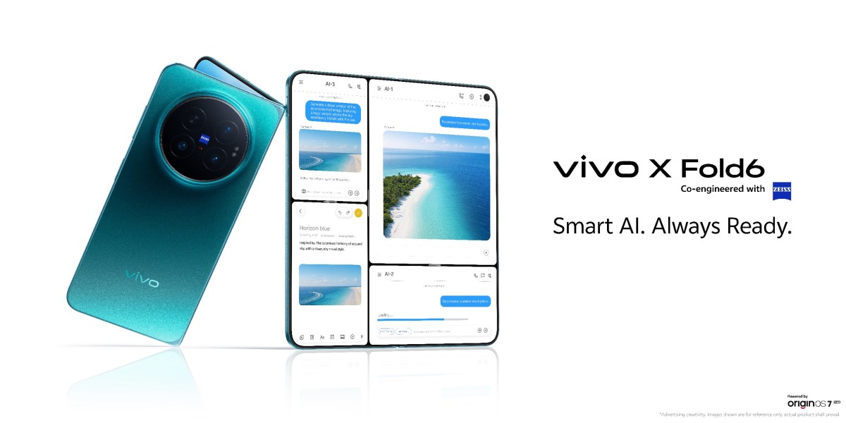vivo X Fold6 سرانجام به‌صورت جهانی عرضه شد